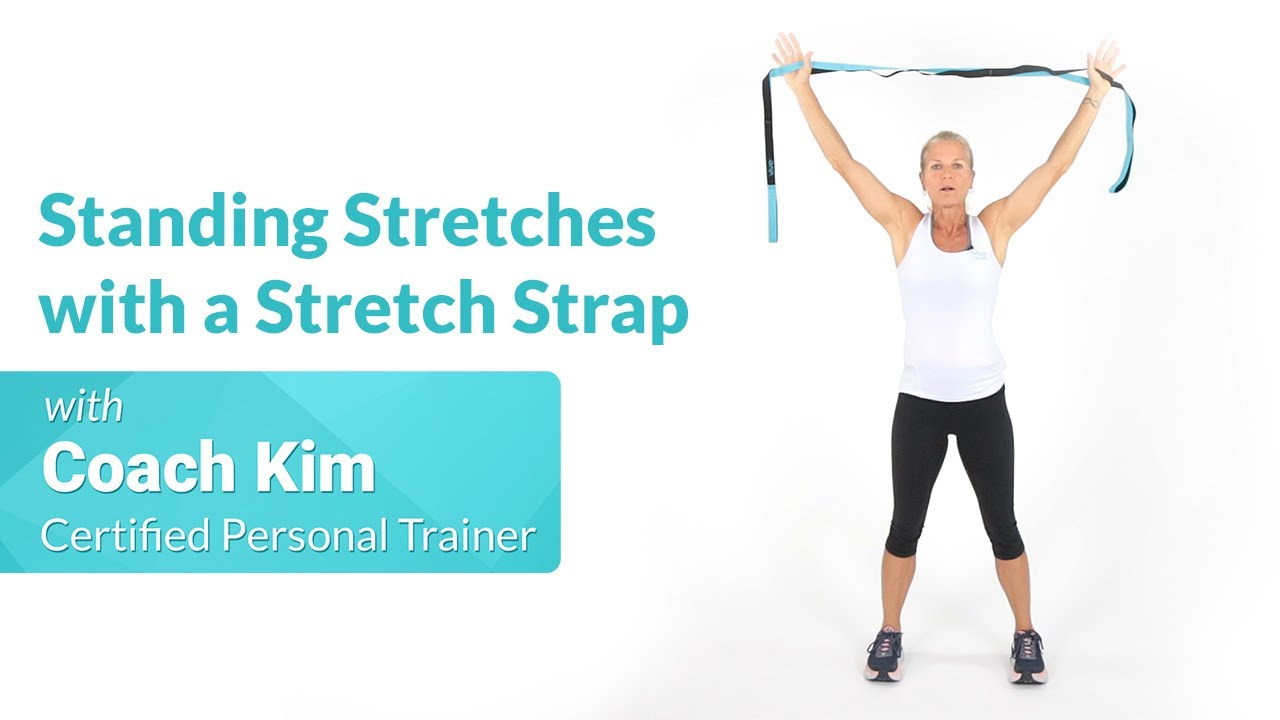 Standing Stretches Using a Stretch Strap
