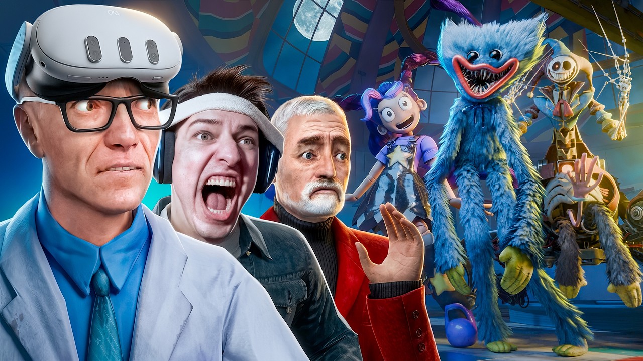 VR 24 ЧАСА ВЫЖИВАНИЯ в POPPY PLAYTIME ГЛАВА 5 в Garry&rsquo;s Mod