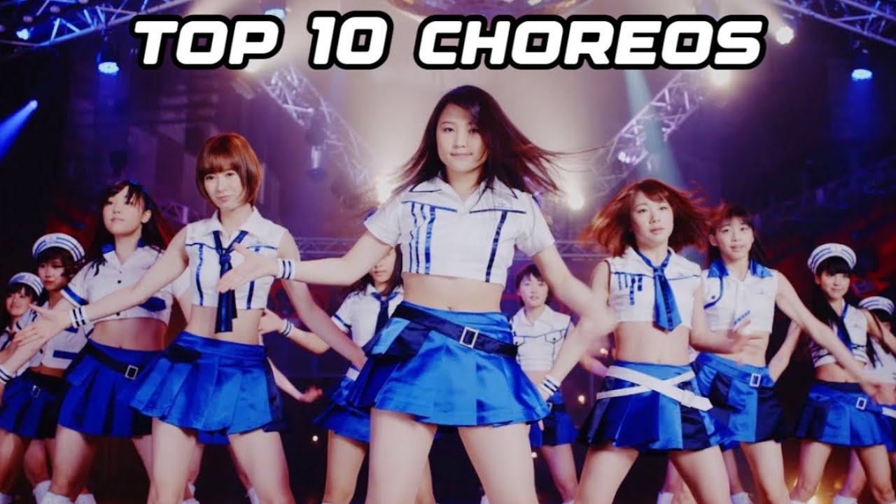 my top 10 morning musume choreographies モーニング娘。