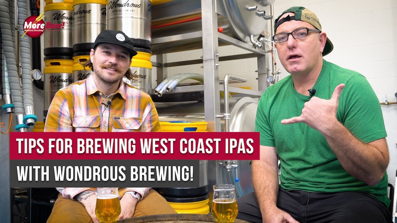 Варим IPA Западного побережья с Wondrous Brewing | The Mash Up
