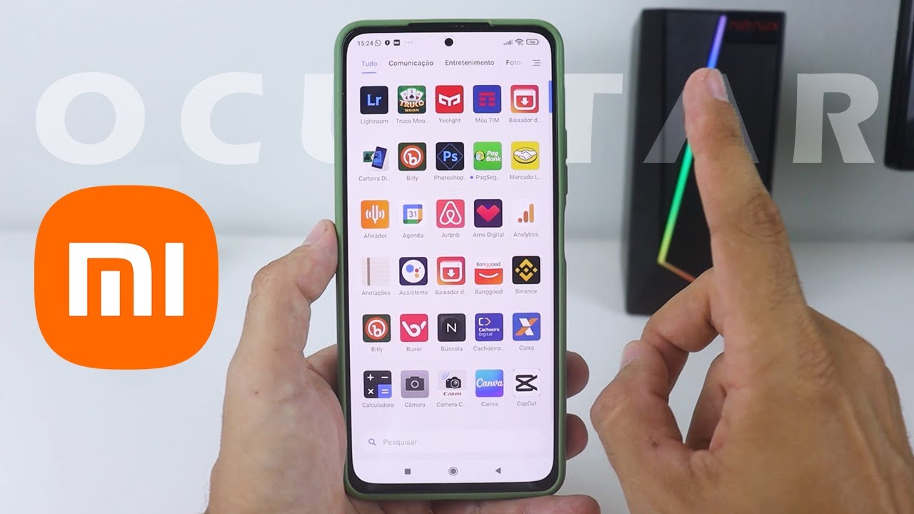COMO OCULTAR QUALQUER APLICATIVO NO XIAOMI 2024