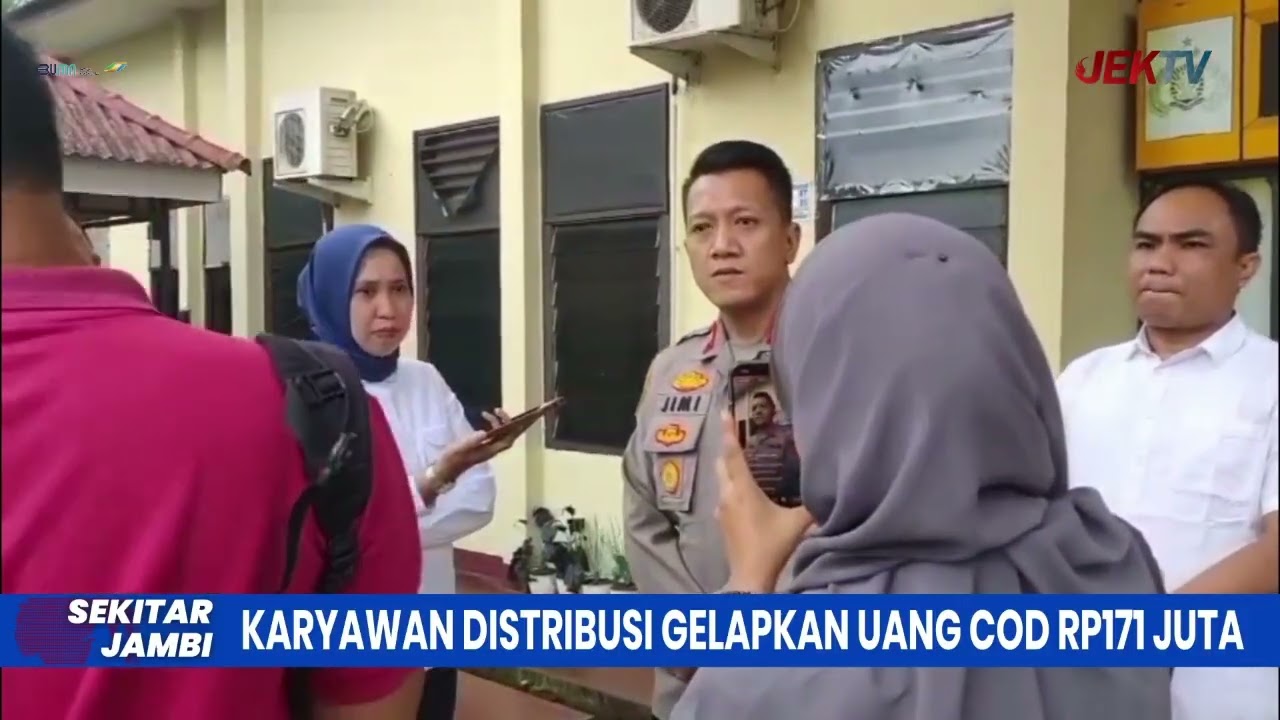 KARYAWAN DISTRIBUSI GELAPKAN UANG COD RP171 JUTA