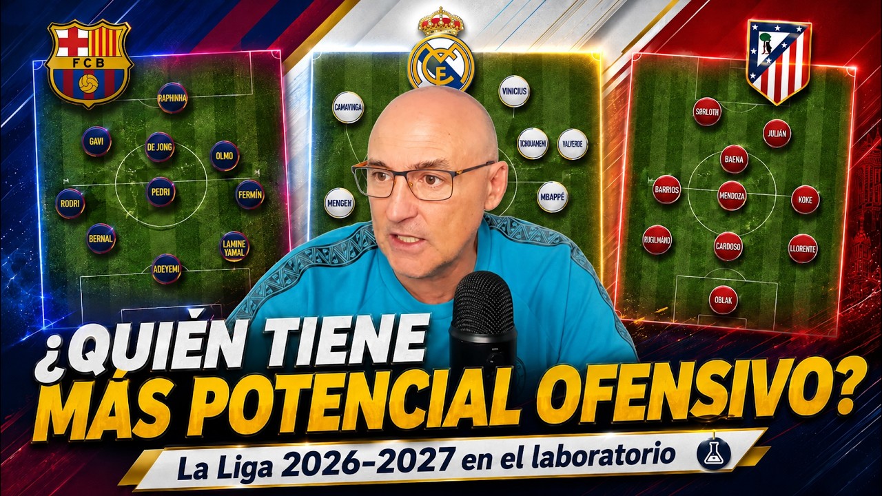 BARCELONA, REAL MADRID O ATLETI: &iquest;QUI&Eacute;N TIENE M&Aacute;S POTENCIAL? &iquest;M&Aacute;S VARIANTES EN EL MEDIO?