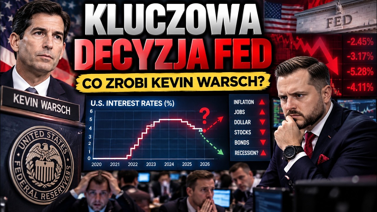 KLUCZOWA decyzja FED! Czy zakończy hossę na rynkach? REAKCJA RYNK&Oacute;W NA ŻYWO