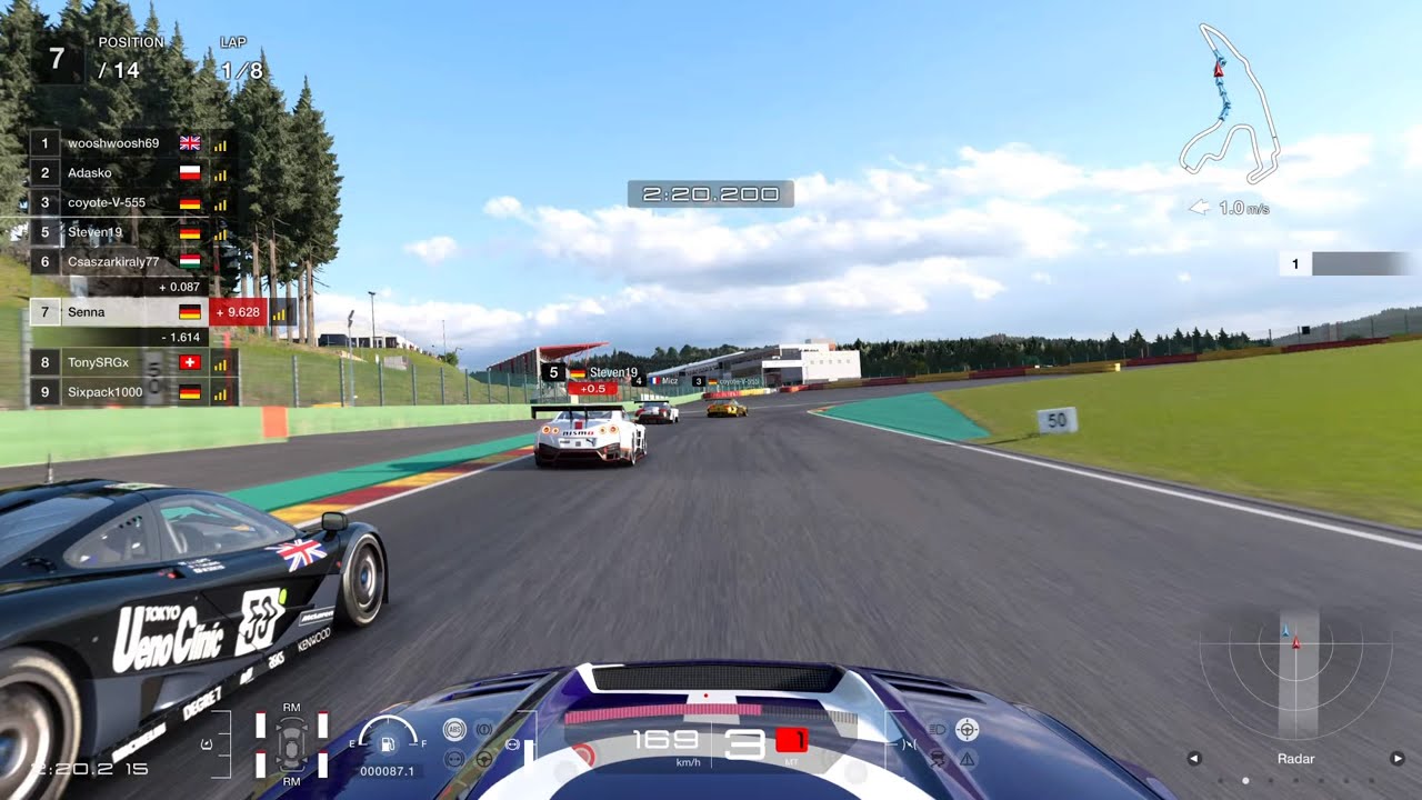 Gran Turismo 7 | Daily Race | Spa-Francorchamps | Ford Mustang Group 3