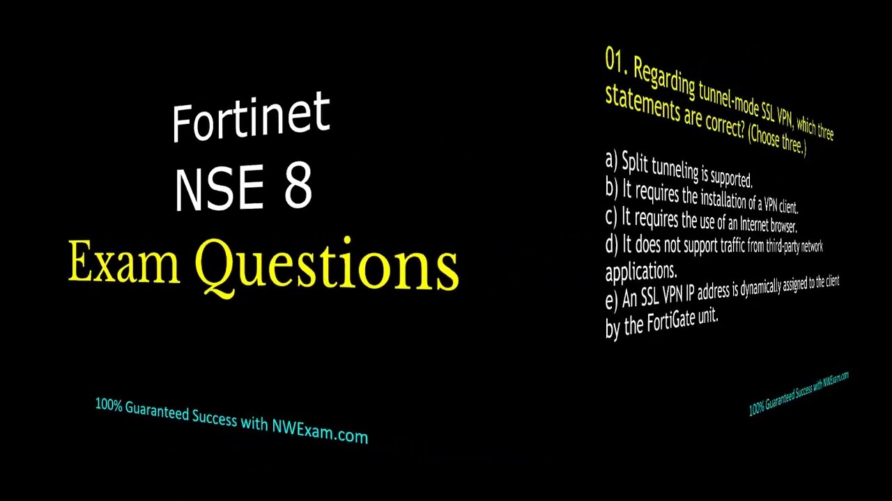 NSE 8 Exam- How to Prepare for Fortinet Network Security Expert Certification?