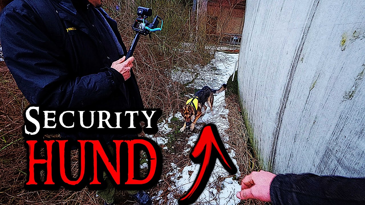 ERWISCHT!? Plötzlich Security mit Hund | Lost Place