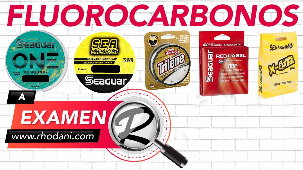 A EXAMEN 🔎 FLUOROCARBONOS SEAGUAR vs BERKLEY vs SEA MONSTERS