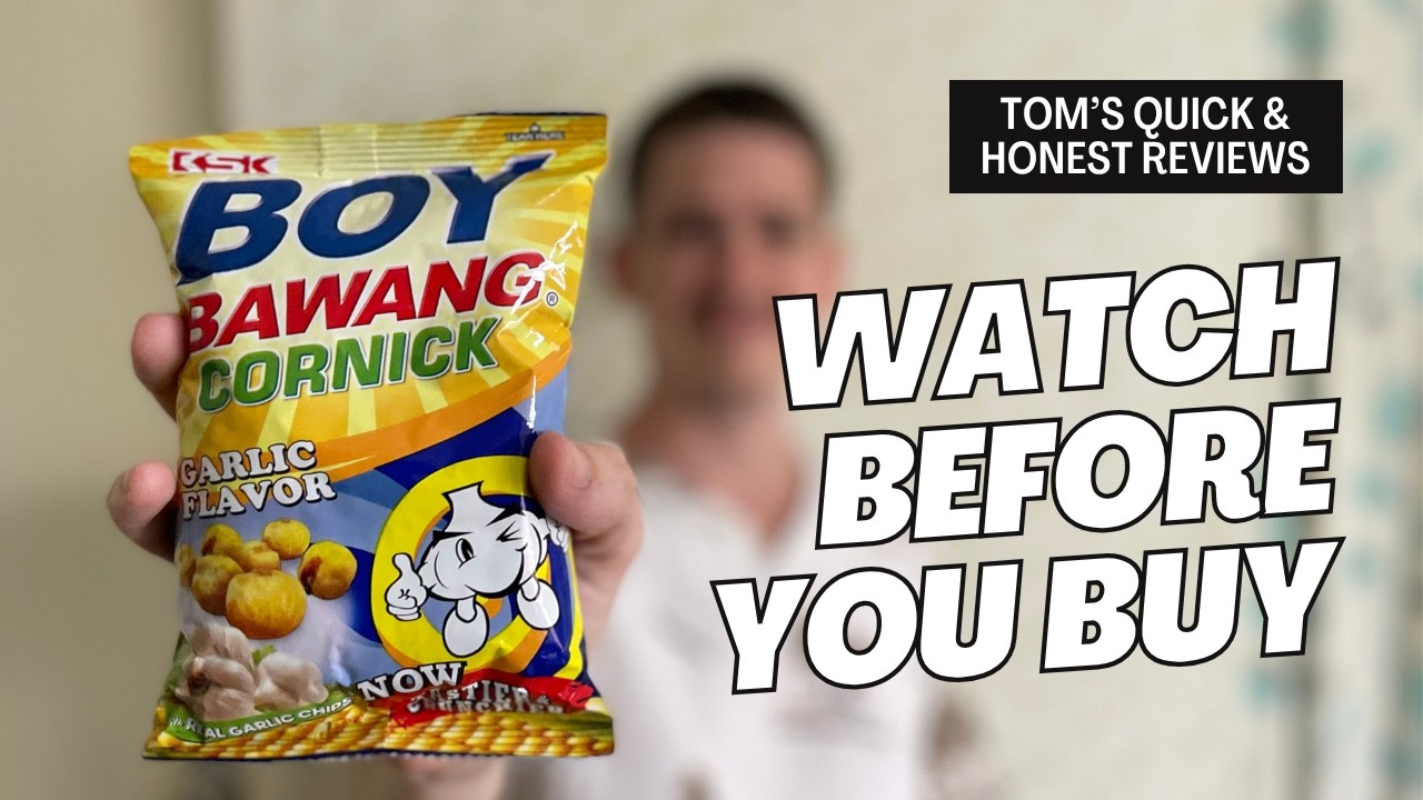 Boy Bawang Cornick Garlic: I LOVE the CLASSIC GARLIC taste!