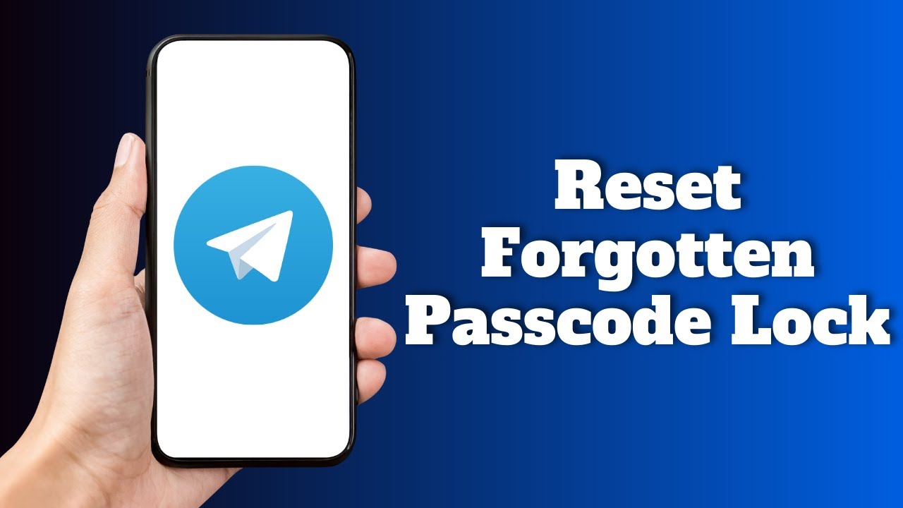 Can we Reset Forgotten Telegram Passcode Lock