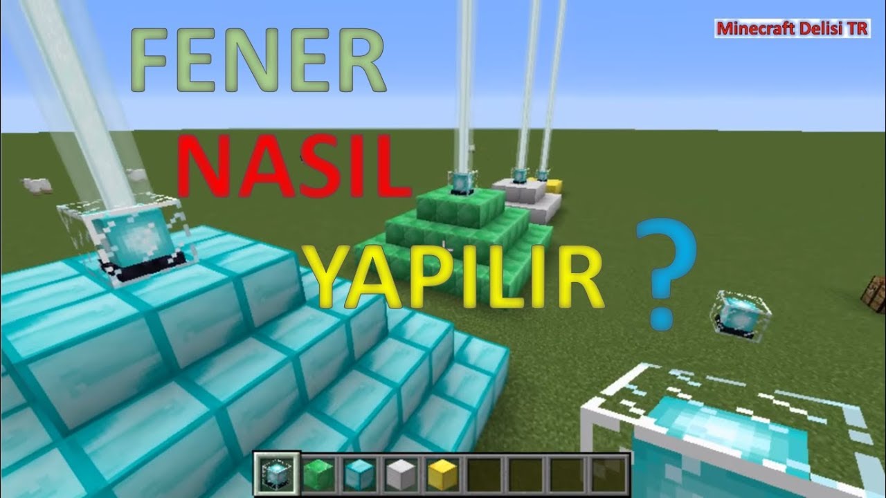 Minecraft beacon yapımı ve &ccedil;alışma prensibi