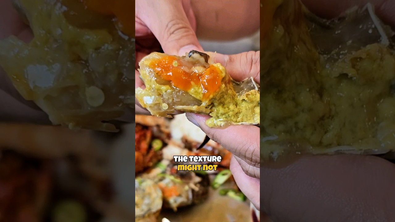 The best raw marinated crab to buy online #koreanfood