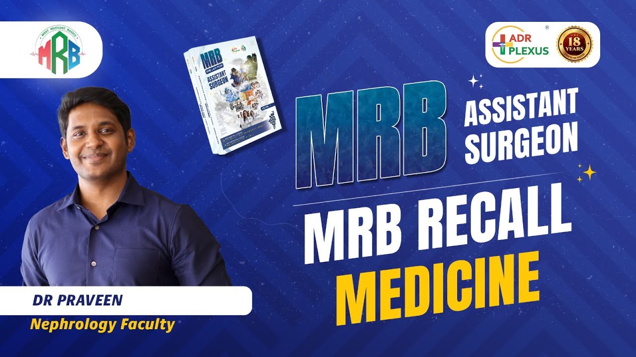 MRB Jan 25, 2026 Exam Recall – Medicine | ADRPLEXUS Exclusive