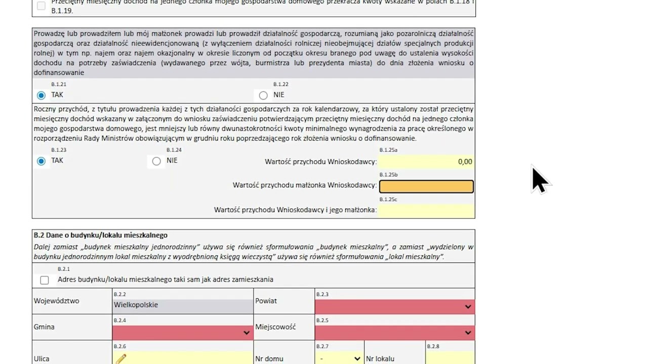 Instrukcja wypełniania wniosku w Programie Czyste Powietrze - GWD