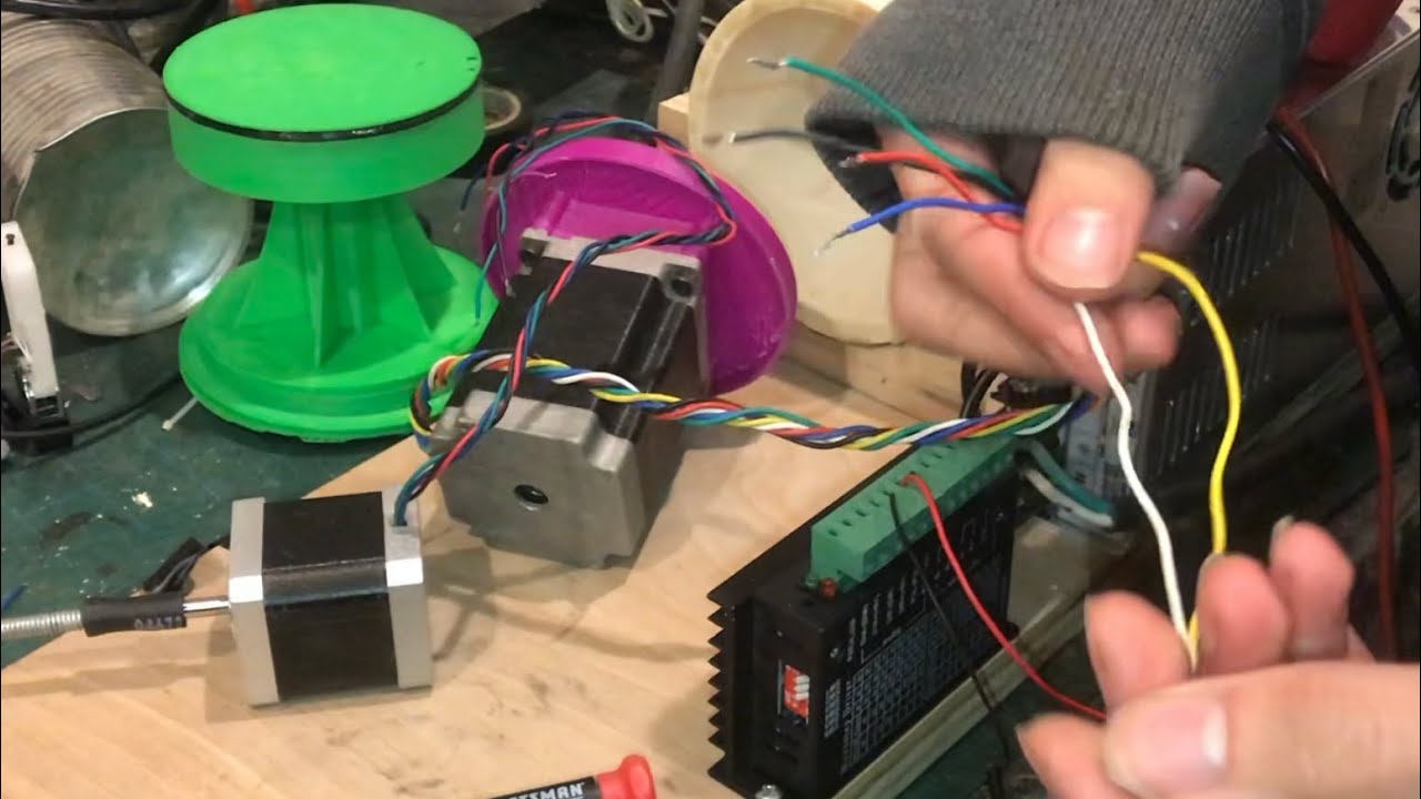 understanding the DIFFERENCE between “4 wire” and “6 wire” stepper motors