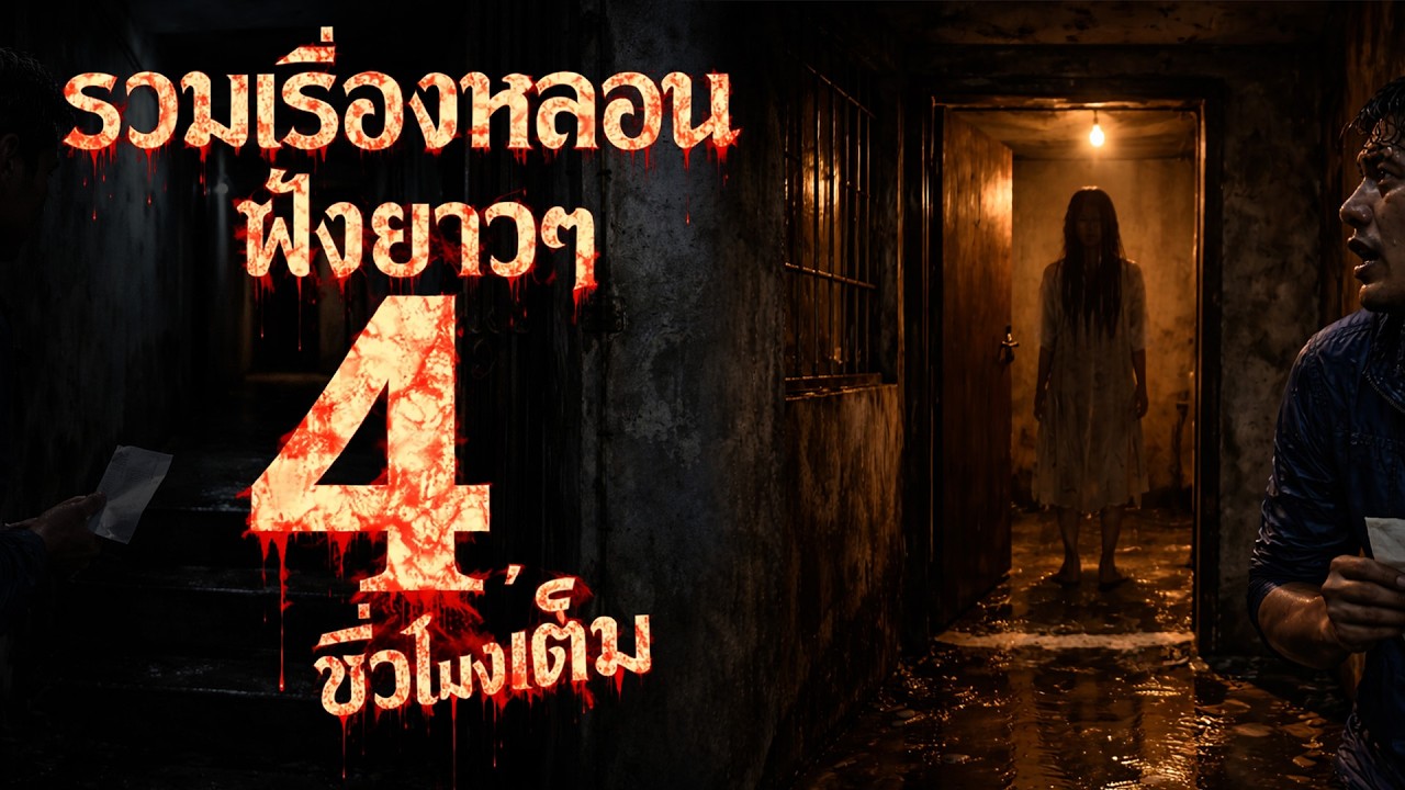 รวมเรื่องหลอน ฟังยาวๆ 4 ชั่วโมง เรื่องเล่าผี เรื่องเล่าหลอน | สถานีหลอน