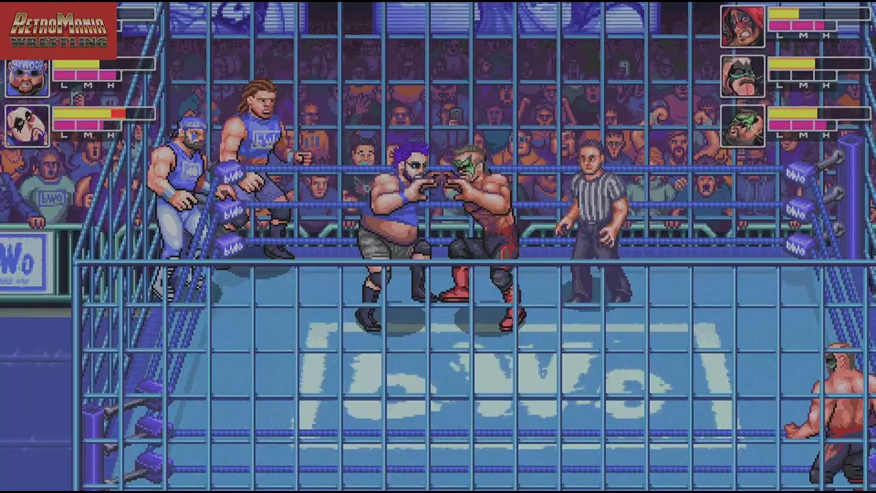 RetroMania Wrestling BWO Cagefest!