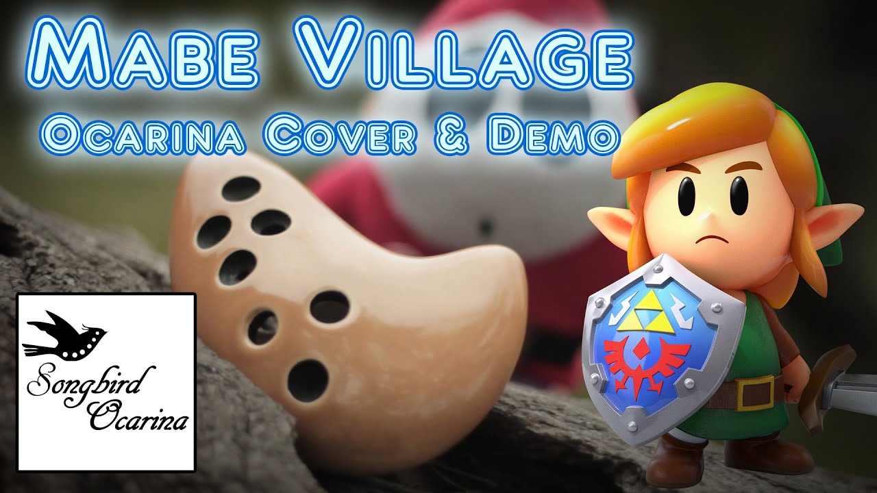 Mabe Village - Link's Awakening (Ocarina Cover) [Songbird Ocarina Reveal]
