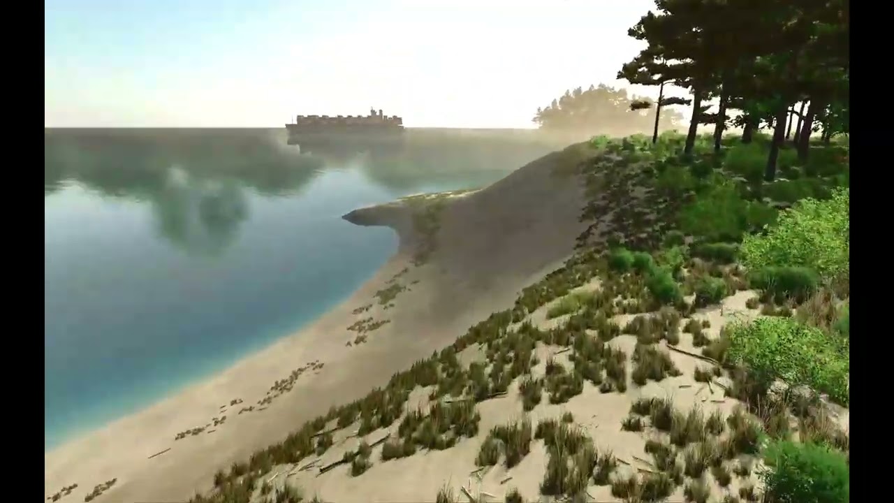 Tour of The Shoreline Of Lake Michigan FS25 Map