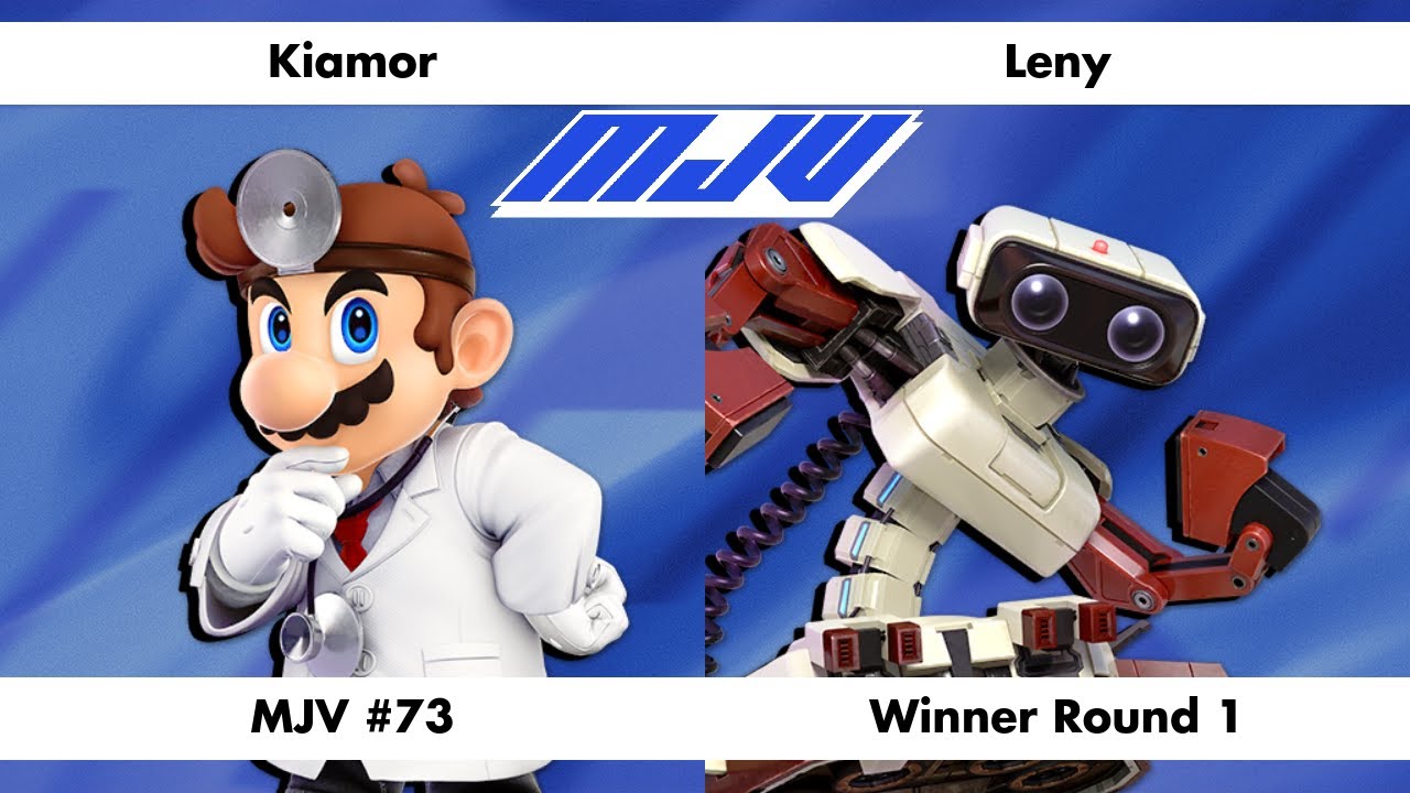 MJV #73 - Kiamor (Dr Mario) Vs. Leny (R.O.B.) - Winner Round 1