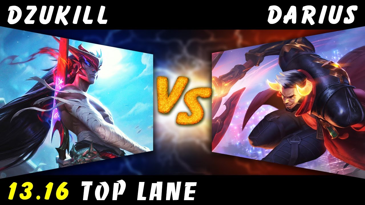 Dzukill - Yone vs Darius TOP Patch 13.16 - Yone Gameplay