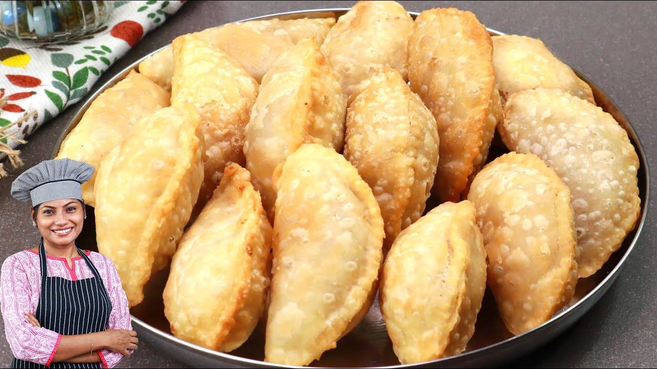 Easy Tea Time Snack Gujiya Recipe In Malayalam| Perfect Crispy Somas Gujiya| Booriyan Snack