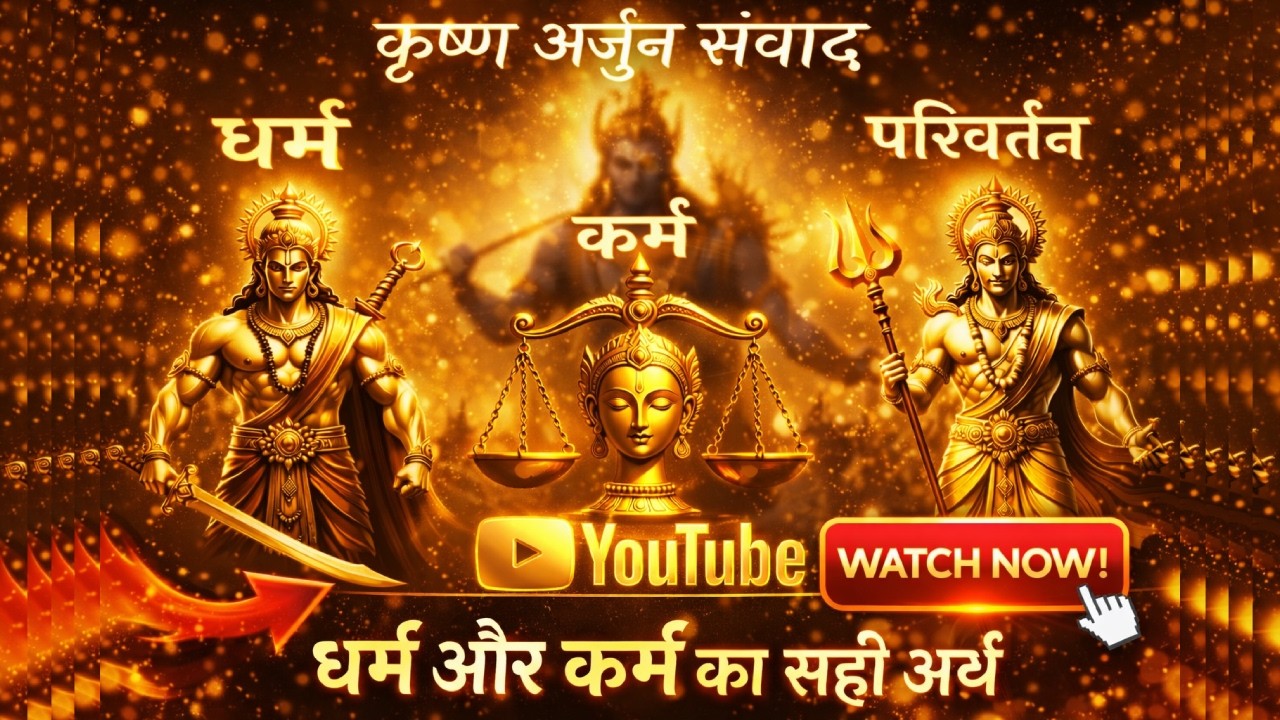 धर्म, कर्म और परिवर्तन | कृष्ण अर्जुन संवाद | Motivational Hindi | Anjali Pal