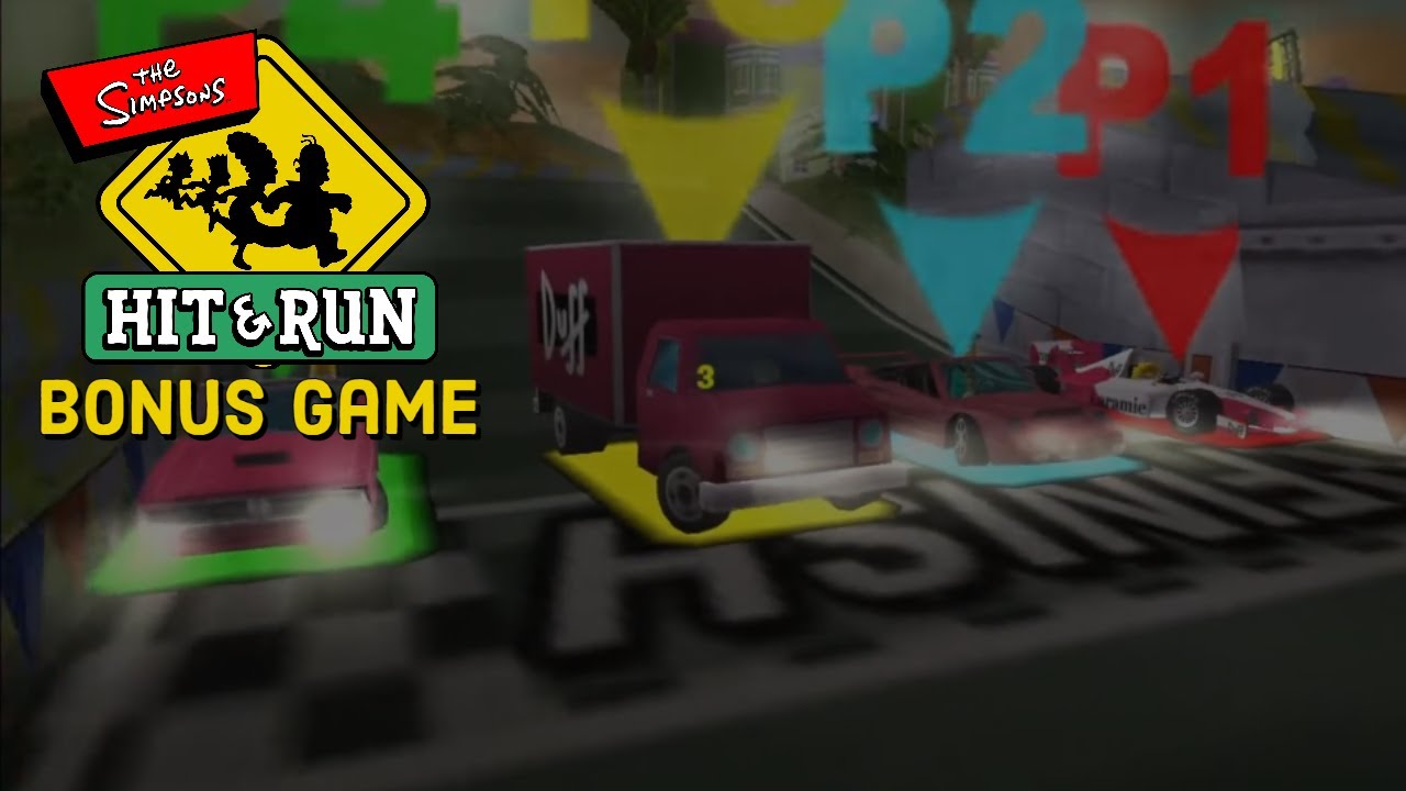 The Simpsons: Hit & Run - Every Bonus Game Track (GCN)