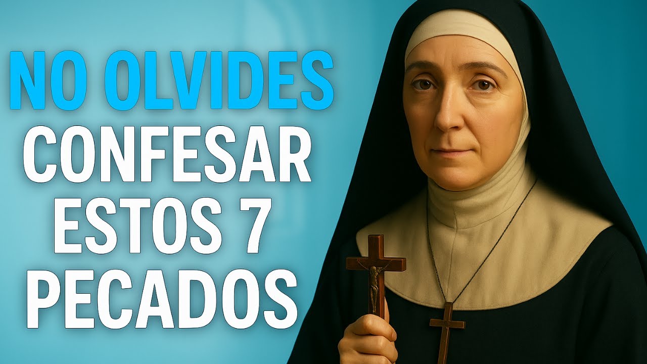 ¿Cuáles Son los 7 Pecados Más Olvidados en la Confesión Santa Teresa Lo Explica