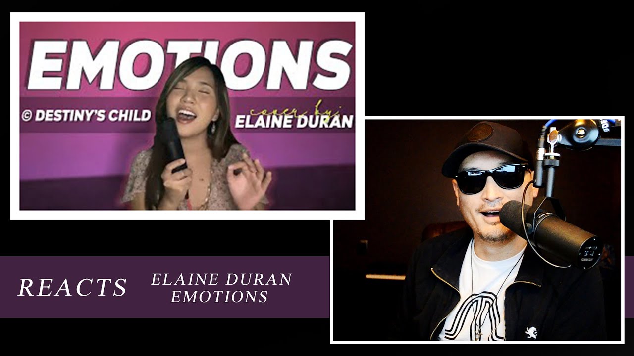 Tommy Marz Reacts to Elaine Duran | Emotions (c) Destiny's Child