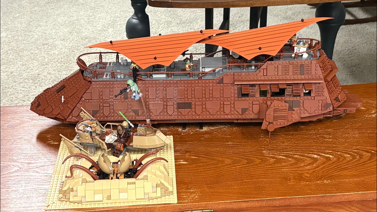 UCS Lego sail barge set up/ review 