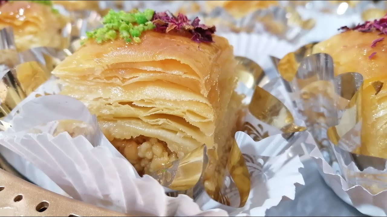 بقلاوة بالياغورت و خمارة و البيض هشة و مقرمشة بنة هببببباااال @cuisine_ahlem_dz