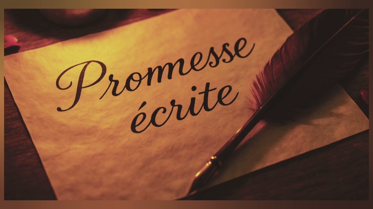 Zouk #10 - Promesse écrite 