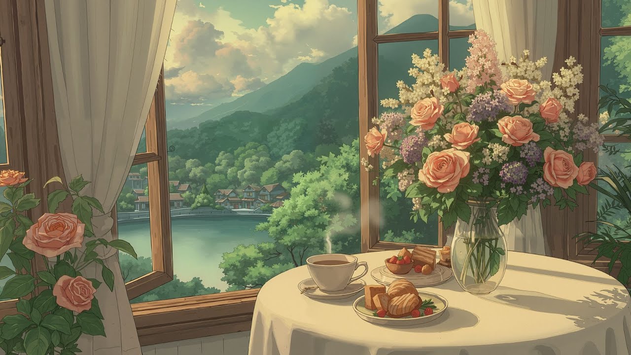 Wednesday Study Coffee ☕ Cozy Lofi Beats to Study, Relax & Stay in the Flow