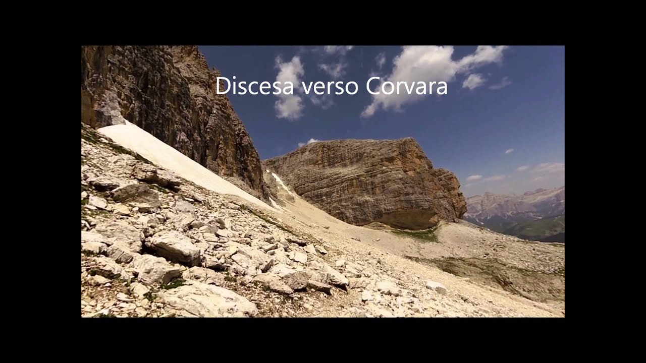 ESCURSIONE PIZ BOE' CORVARA 04 07 2015