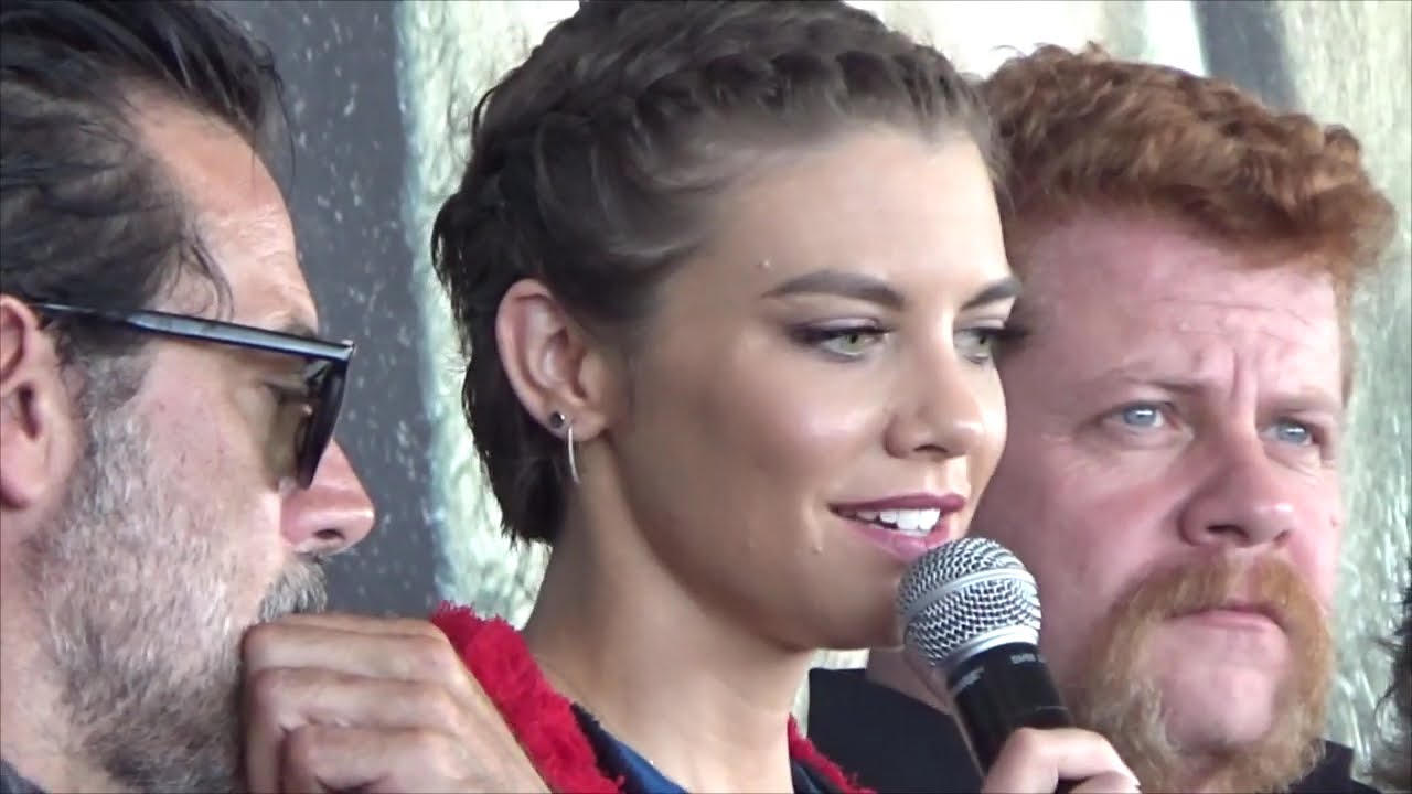 The Walking Dead Cast. at San Diego Comic Con #sdcc