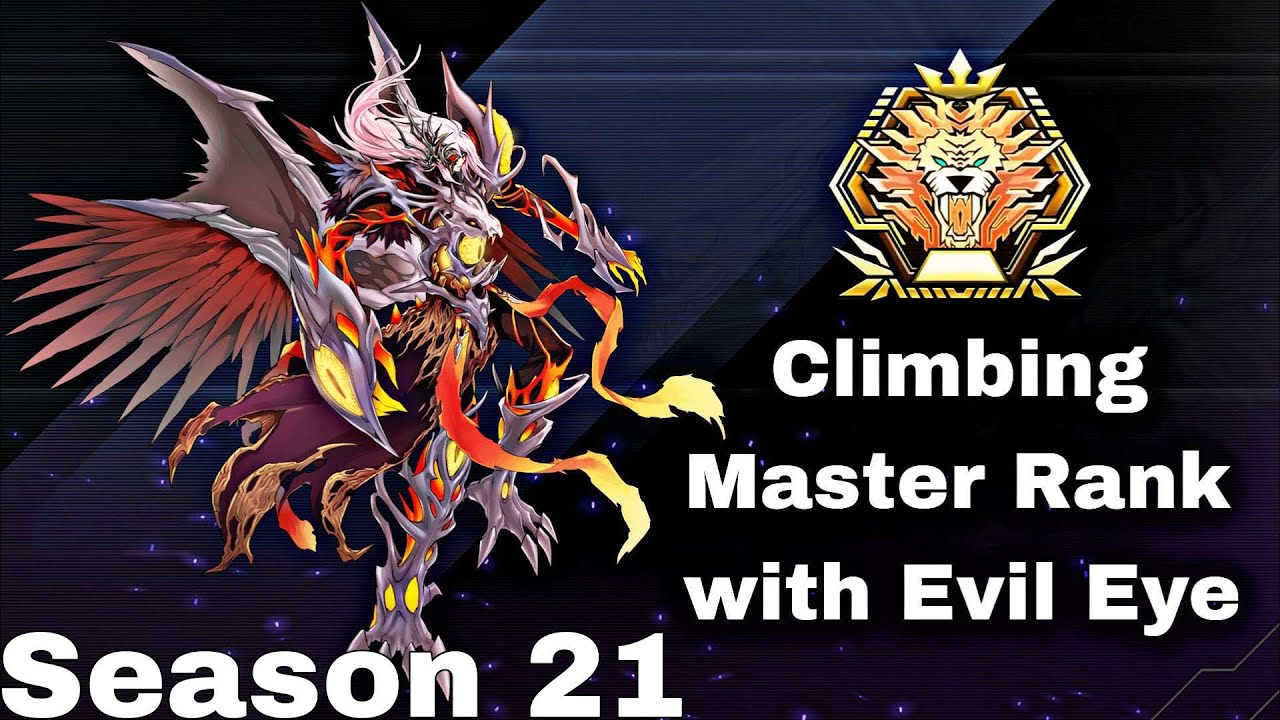 Diamond to Master Rank with Evil Eye Season 21┃MASTER DUEL