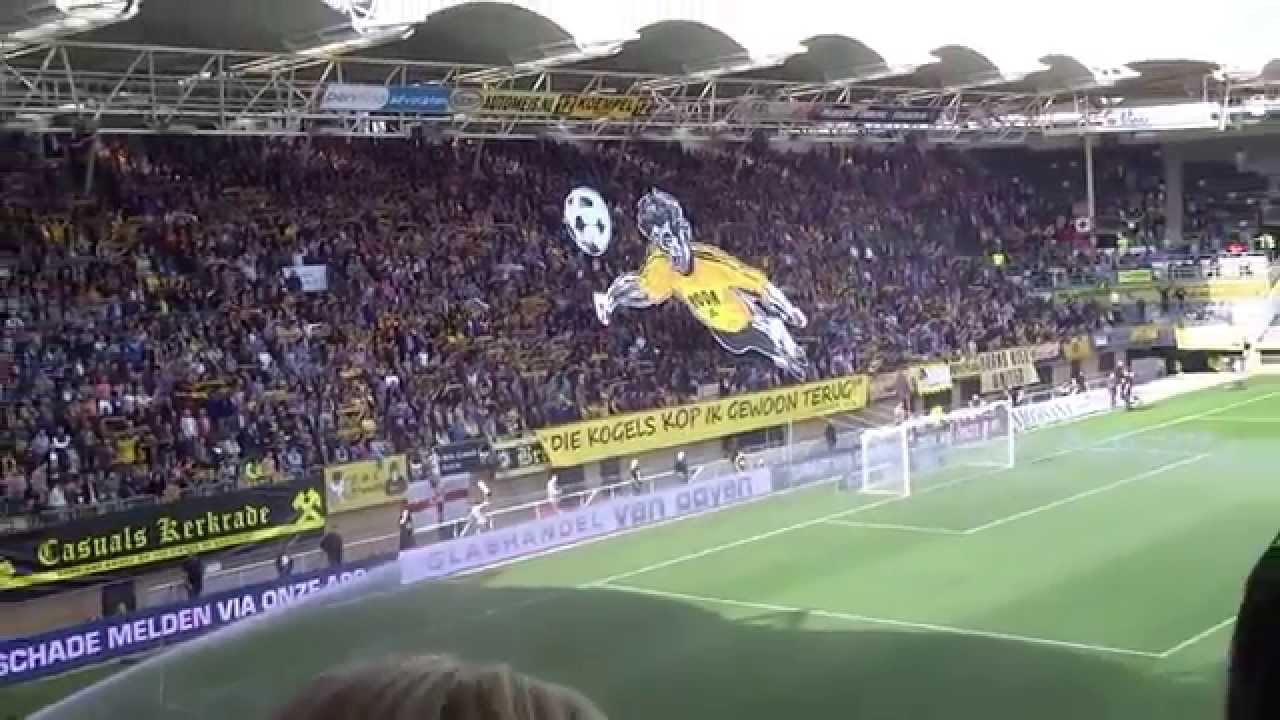 Roda J.C. Kerkrade - Feyenoord Rotterdam - Eerbetoon Nanninga & Aanvang Wedstrijd