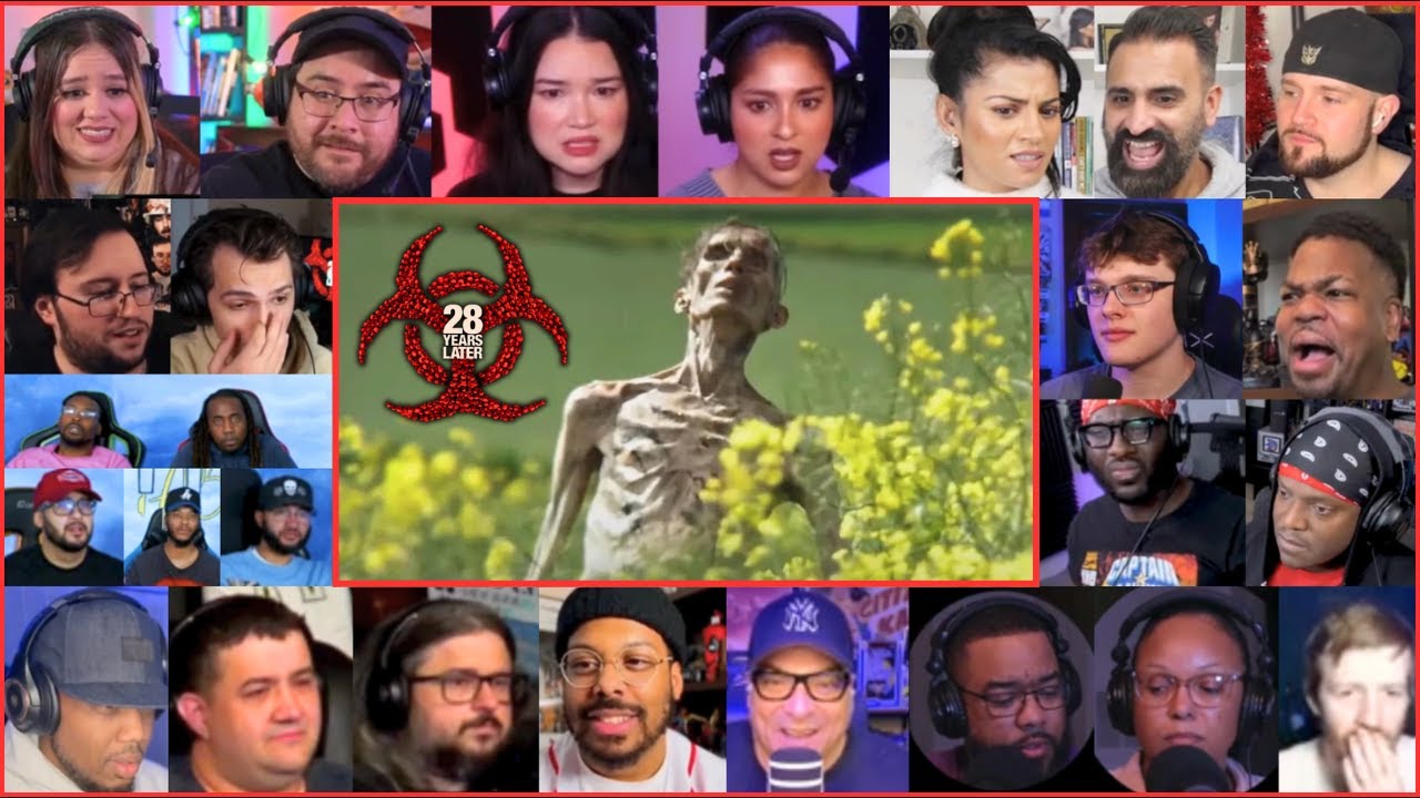 28 Years Later Official Trailer Reaction Mashup | 28 Years Later Reaction