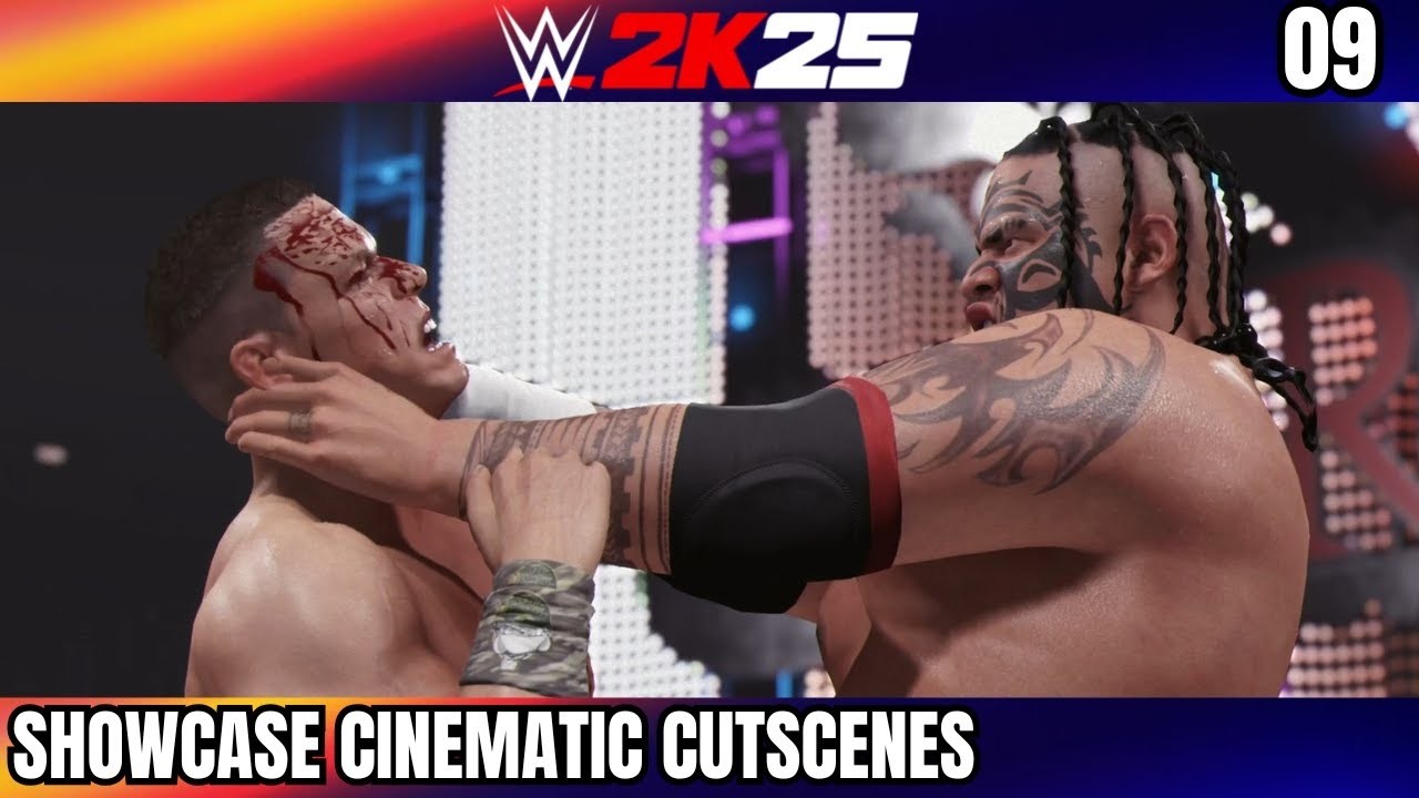 UMAGA DESTROYS CENA! 😱 Rewriting History in WWE 2K25 Showcase: The Bloodline Dynasty