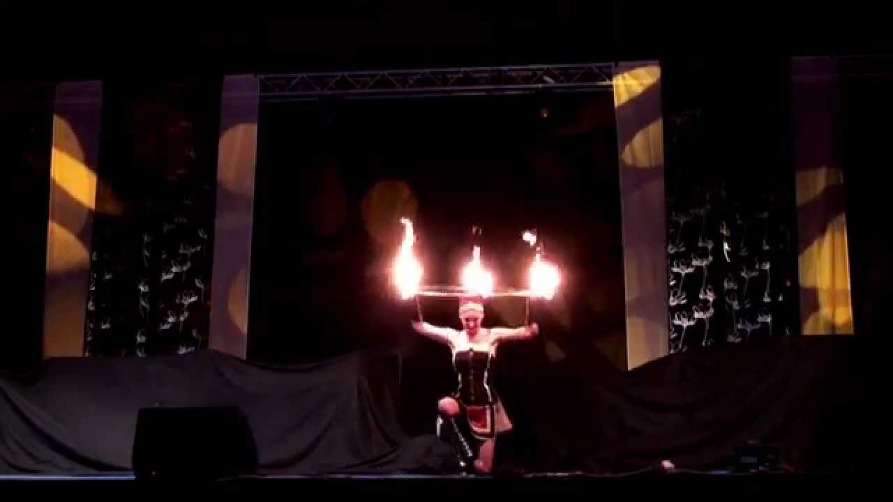 Fire hoop showreel - Katra