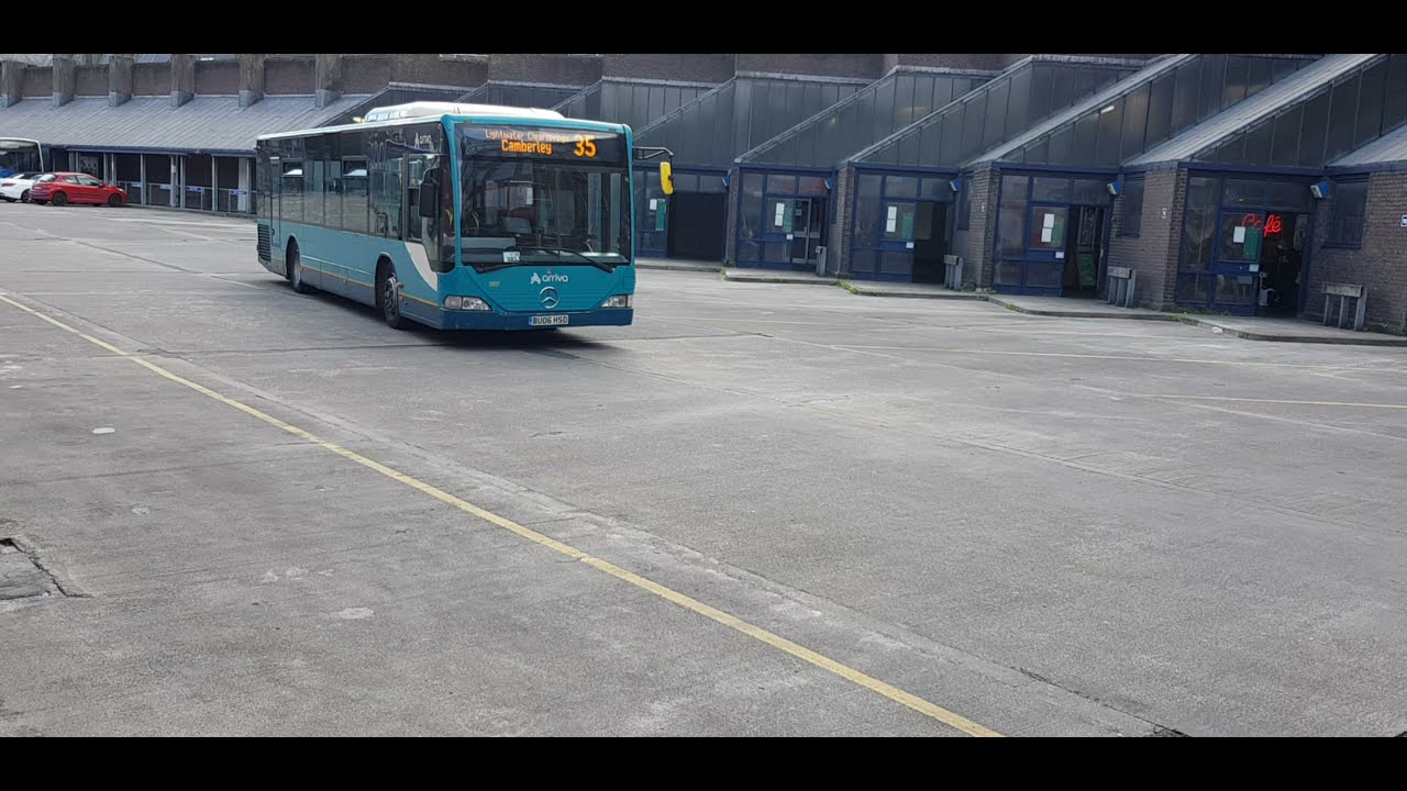 Here is the Arriva bus 3891 on the number 35 in Guildford