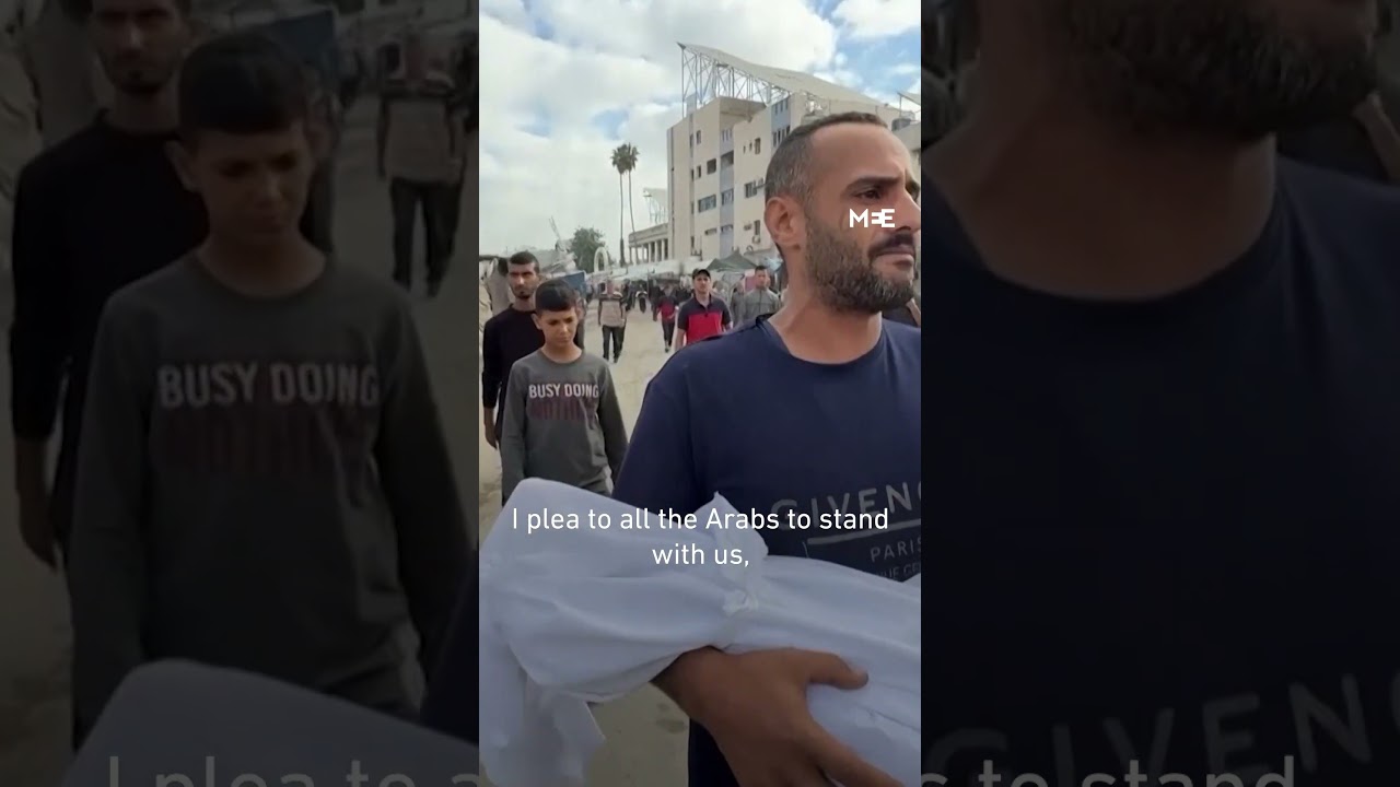 Palestinians pray for civilians killed by Israel&rsquo;s overnight strikes amid Gaza ceasefire