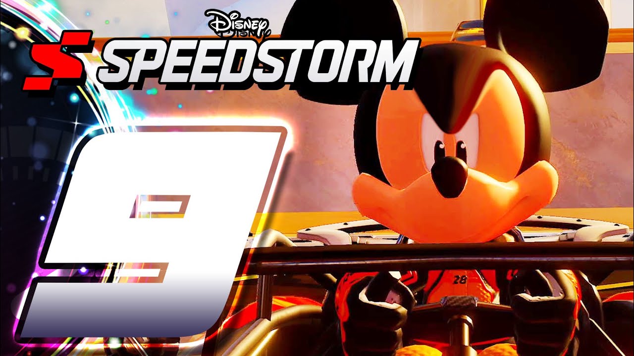 Disney Speedstorm Walkthrough Gameplay Part 9 (PS5) Monster Inc Chapter 4