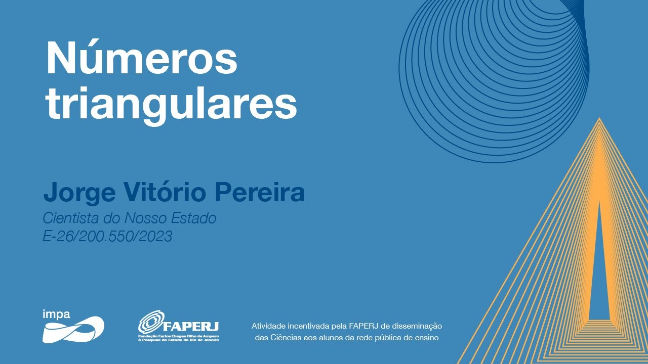 Números triangulares - Jorge Vitorio Pereira