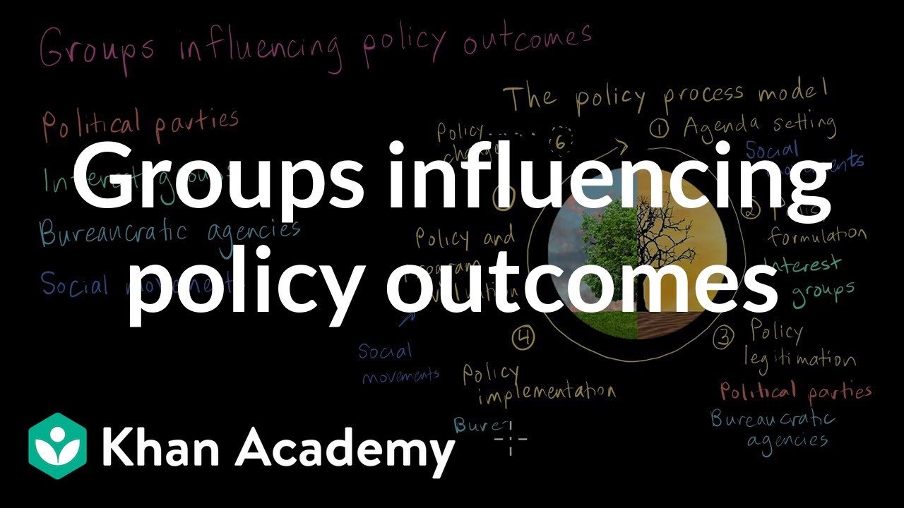 Groups influencing policy outcomes | AP US Government and Politics | Khan Academy