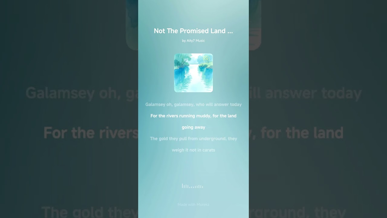 Not The Promised Land - Galamsey - Afro Beat 4