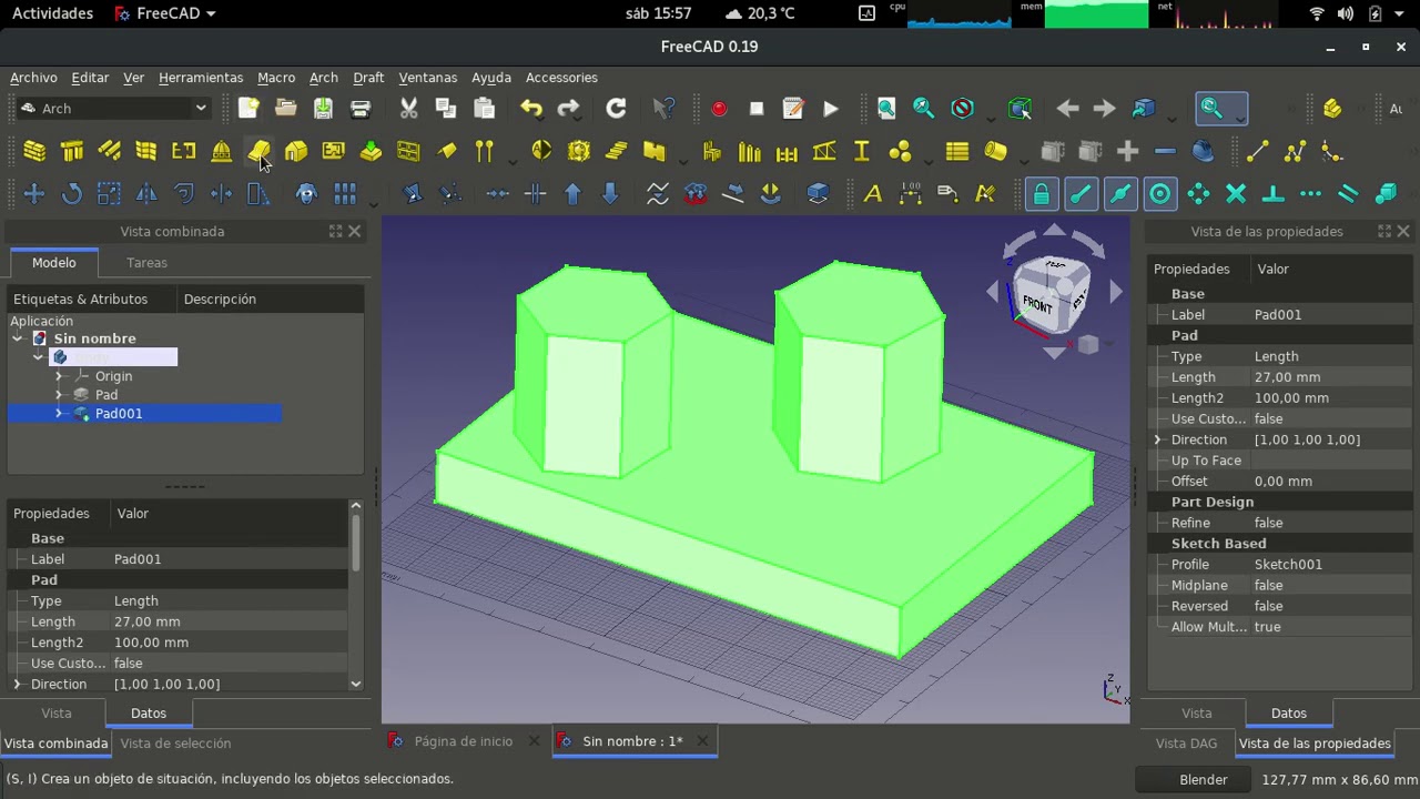 Comunicación FreeCAD - BIMServer