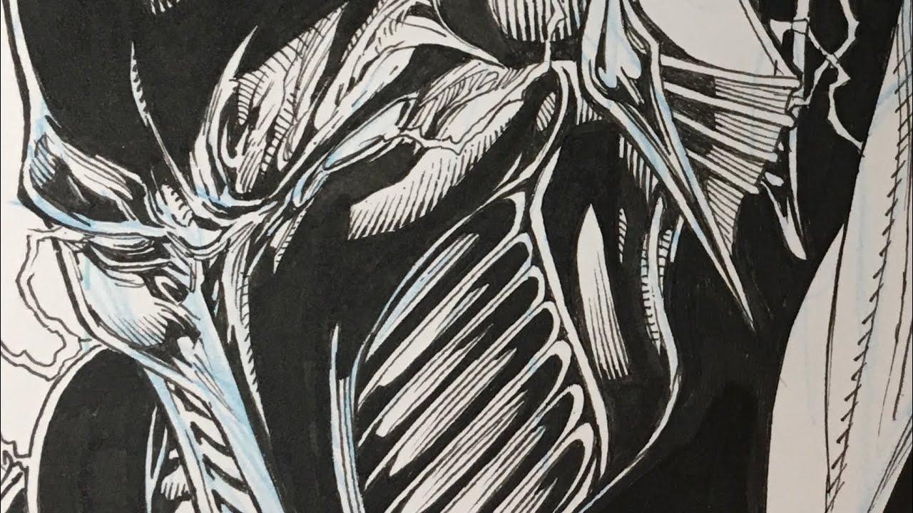 DRAWING BATMAN METAL DARK KNIGHTS: THE RED DEATH!