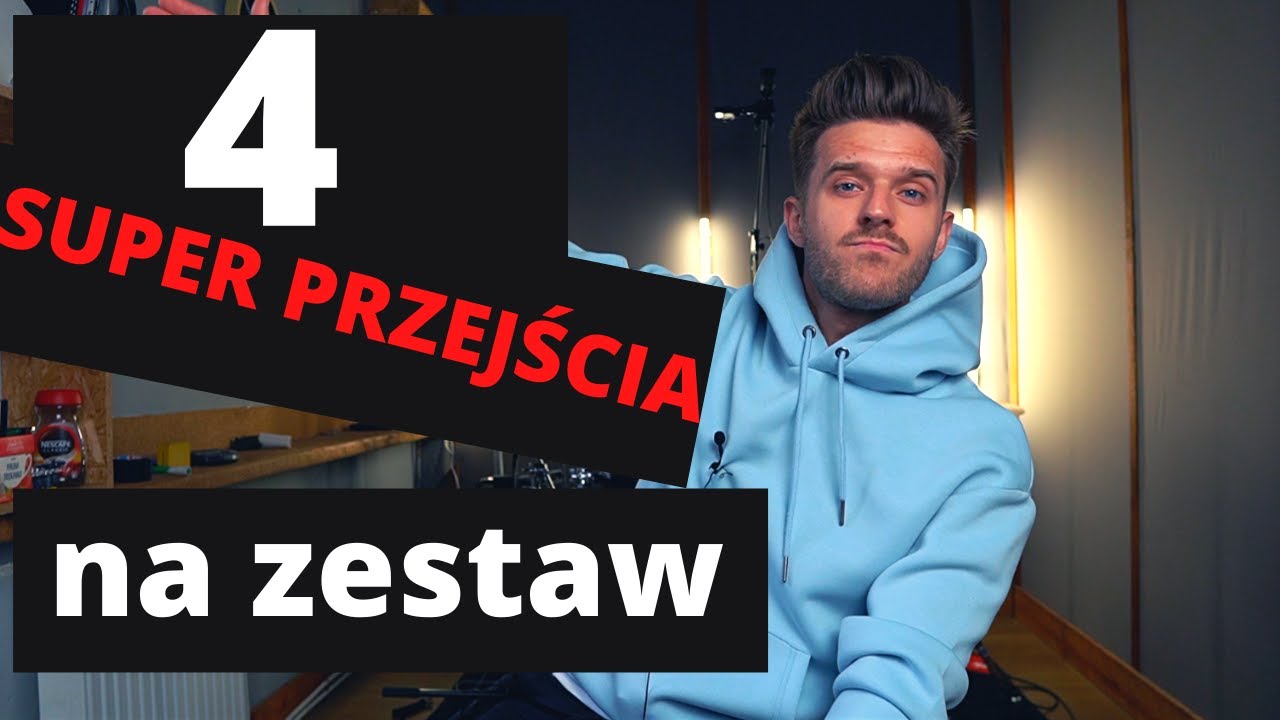 4 Super przejścia na zestawie perkusyjnym !